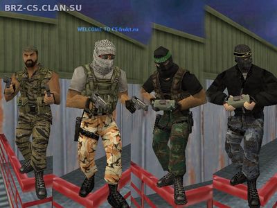 Набор моделей игроков «Русский Спецназ» для CS 1.6