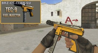 Модель Tec-9 Fuel Injector для cs 1.6